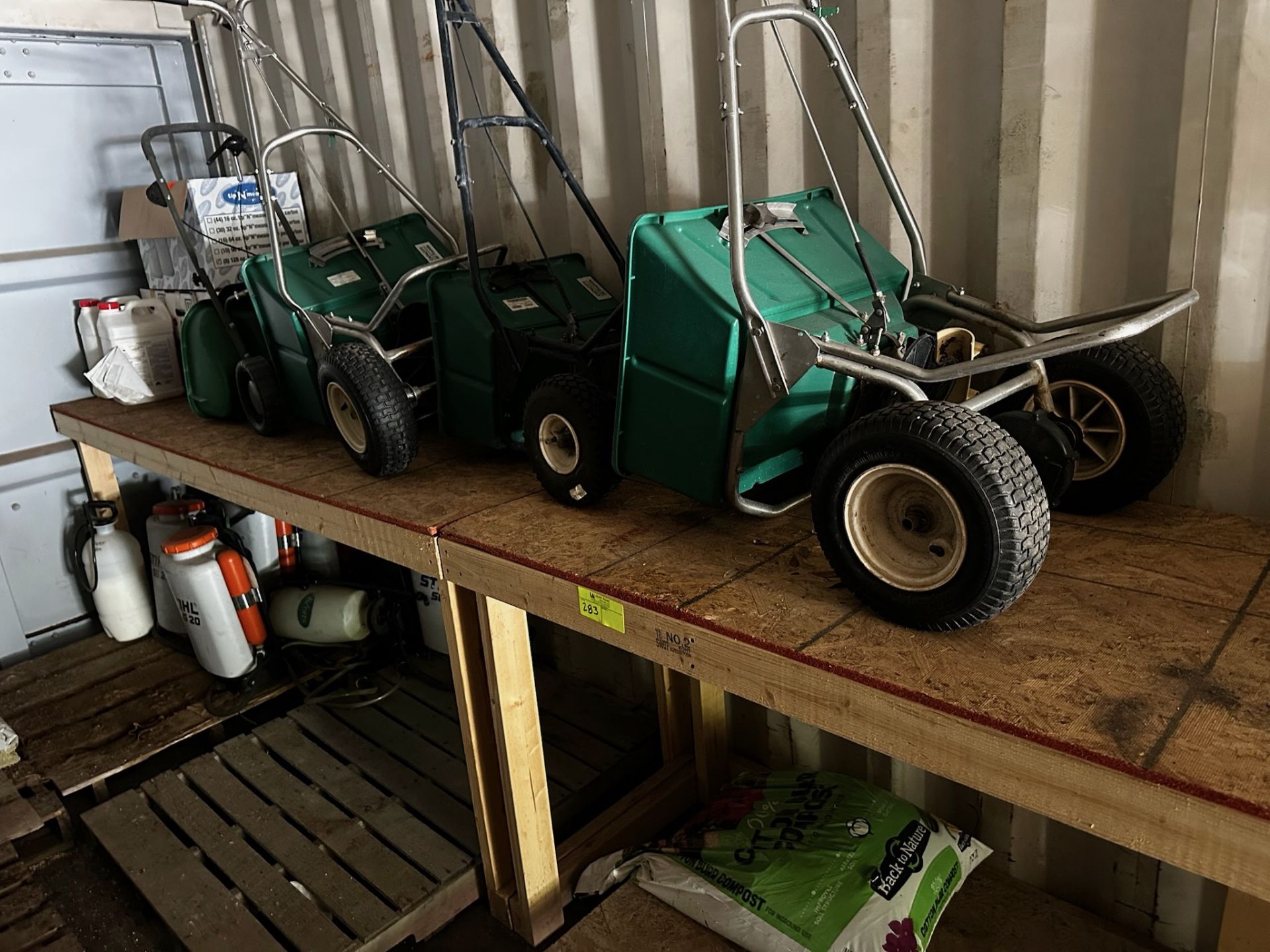 Lot of Spreaders, Sprayers, and Treatment