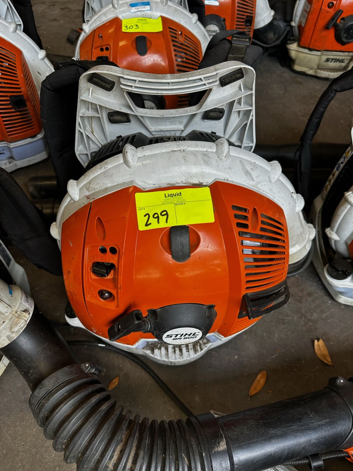 Stihl BR 600 Backpack Blower