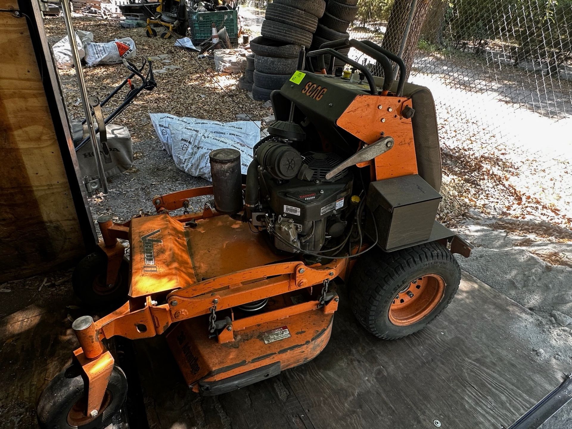 SCAG Stand Behind Mower