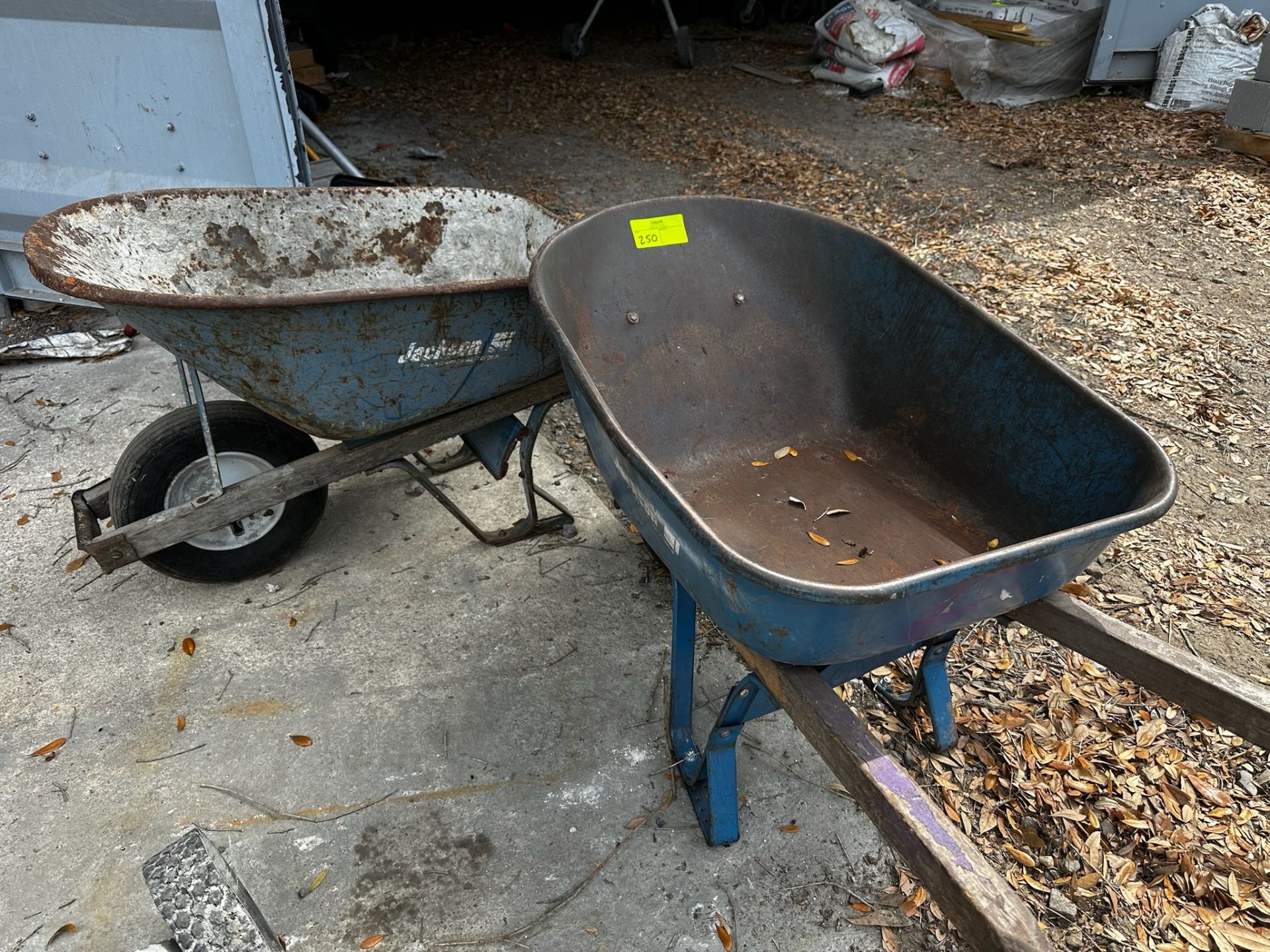 Lot of 2 Wheel Barrels - Image 2 of 2