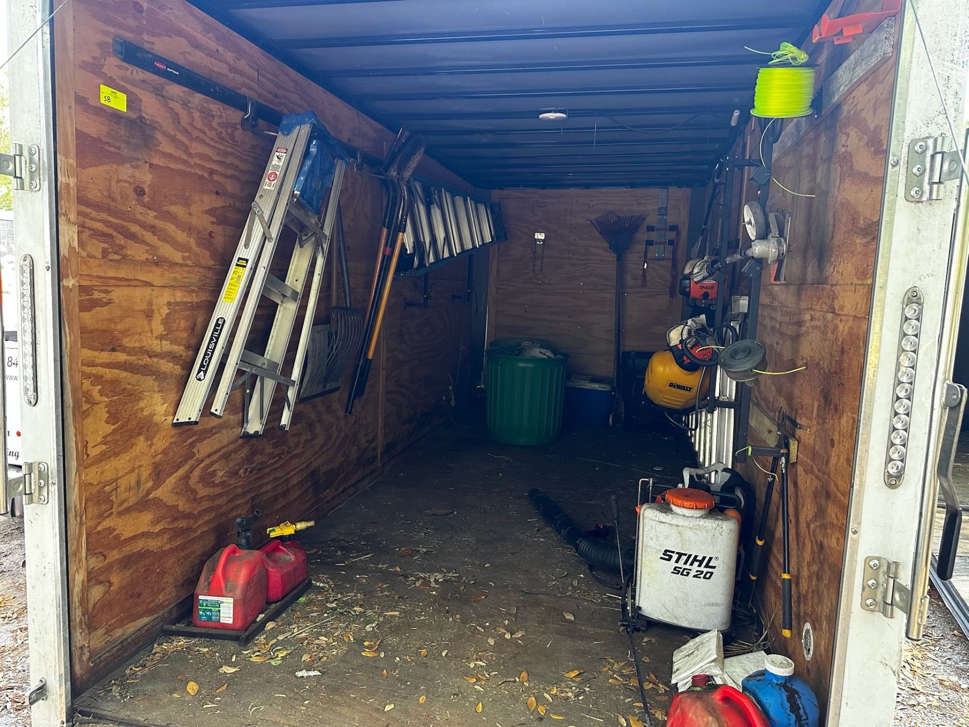 Contents of Trailer