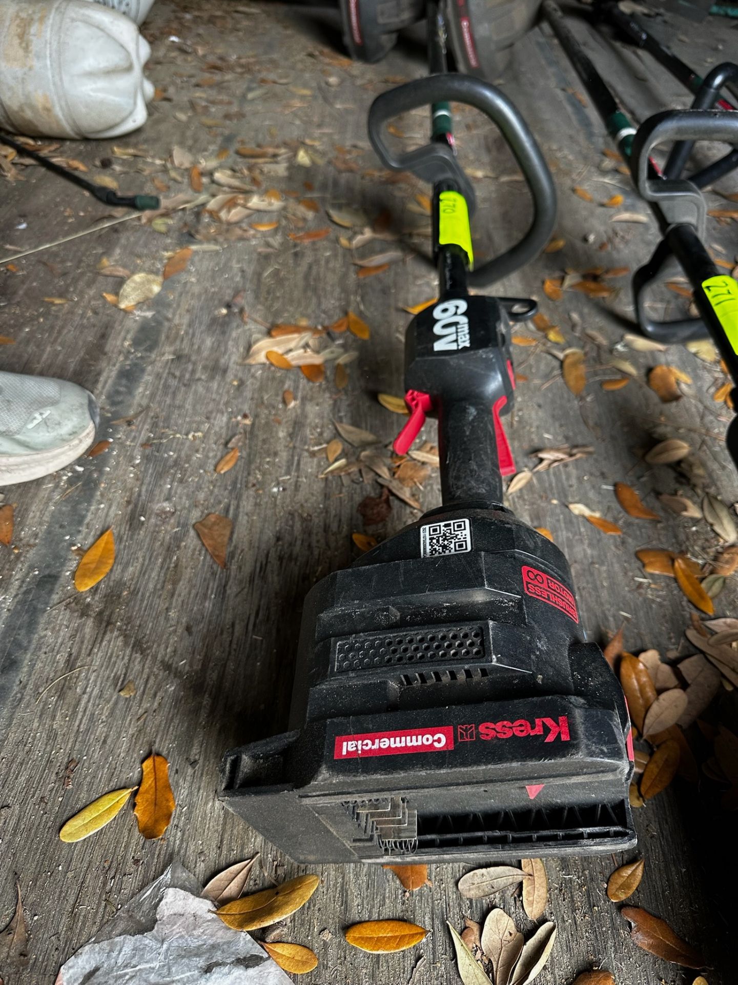 Kress 60V Commercial Weed Eater - Image 3 of 3