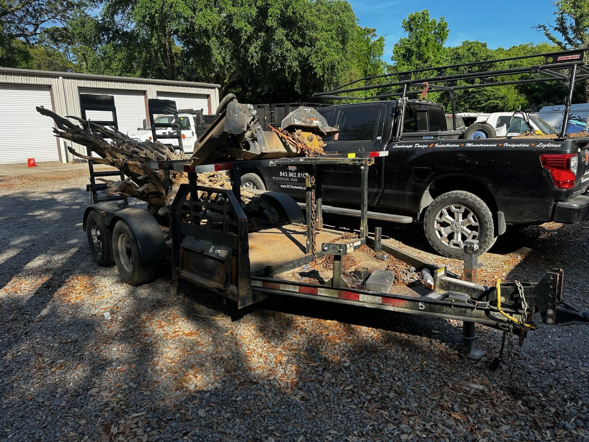 12' Flatbed Trailer - Image 6 of 19