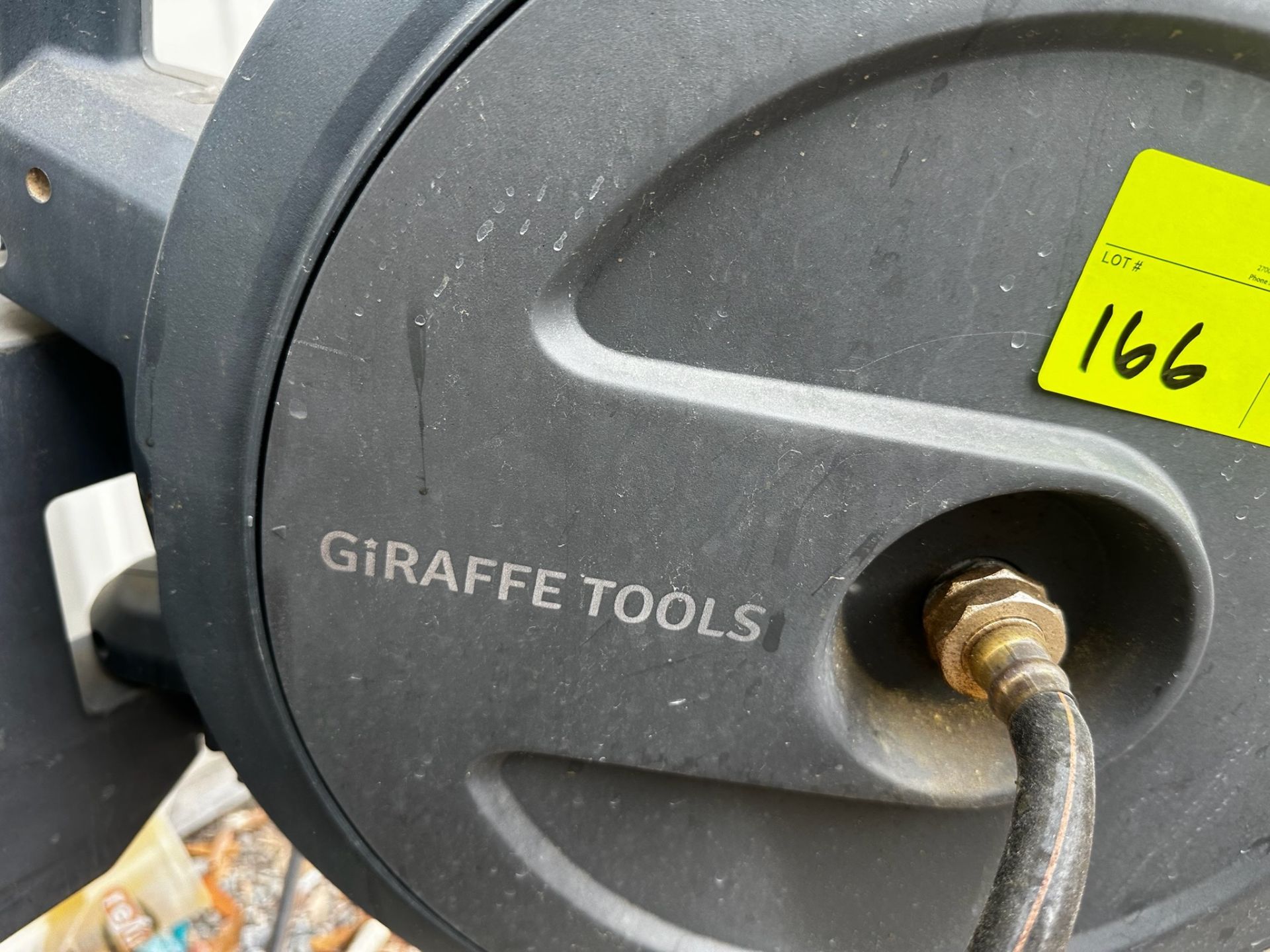 Hose Reel, Hoses, and Wheel Barrel - Image 2 of 6