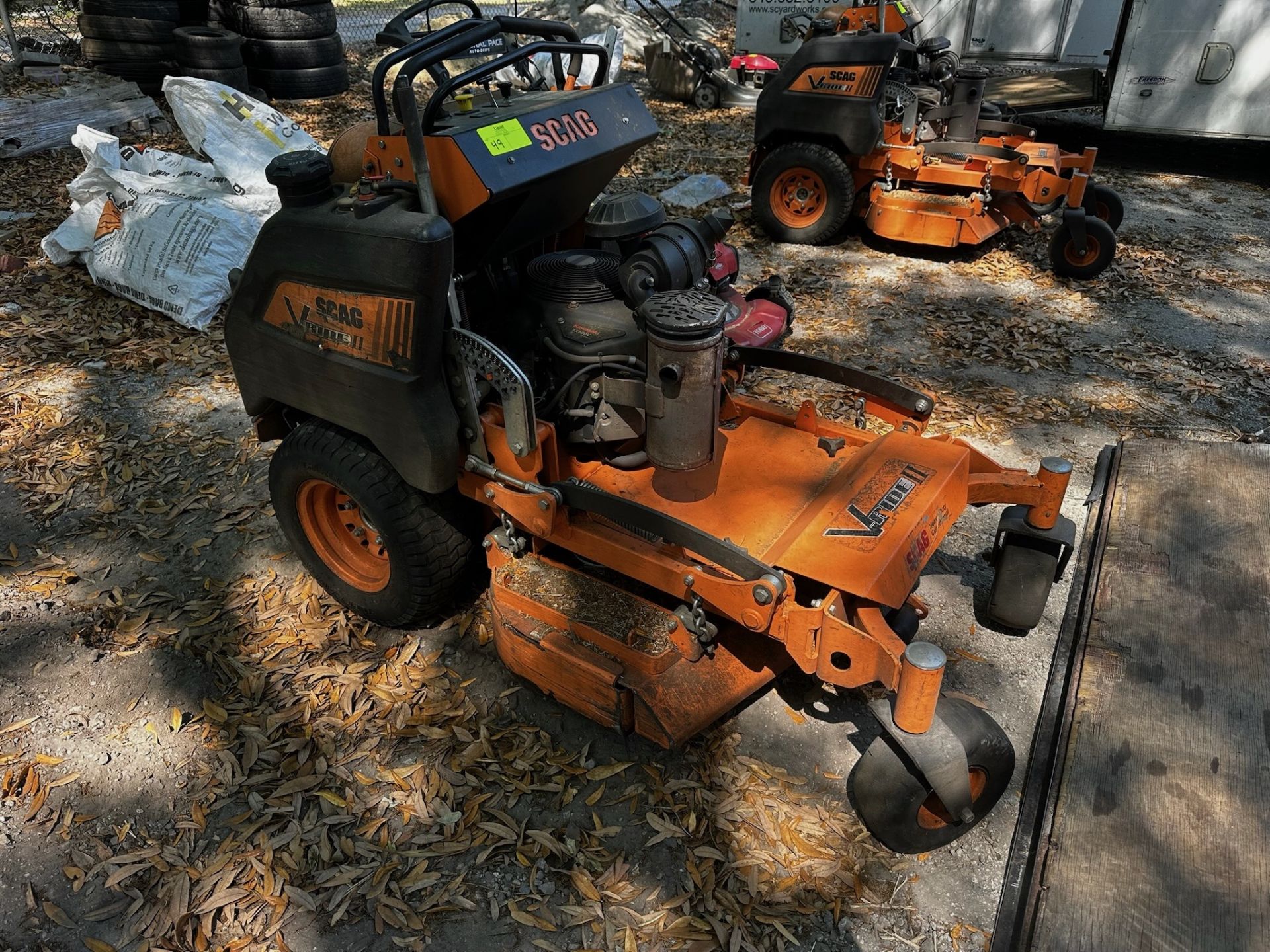 SCAG Stand Behind Mower