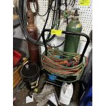 Air Tanks, Hoses, and Dolly