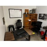 Complete 2 Desk Office with All Contents