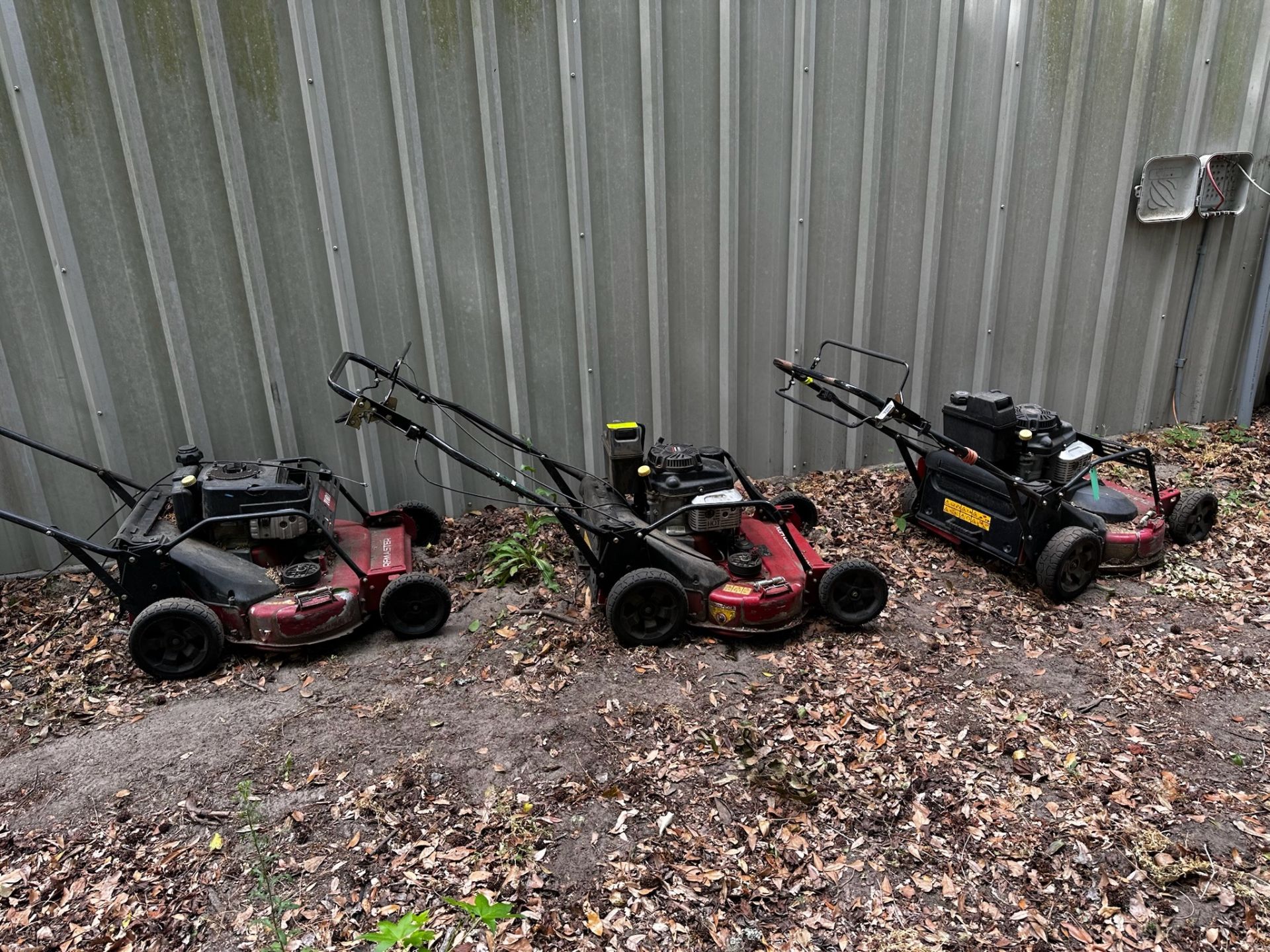 Lot of 3 Toro TurfMaster 22215 30" Walk-Behind Mower, Non-Operational