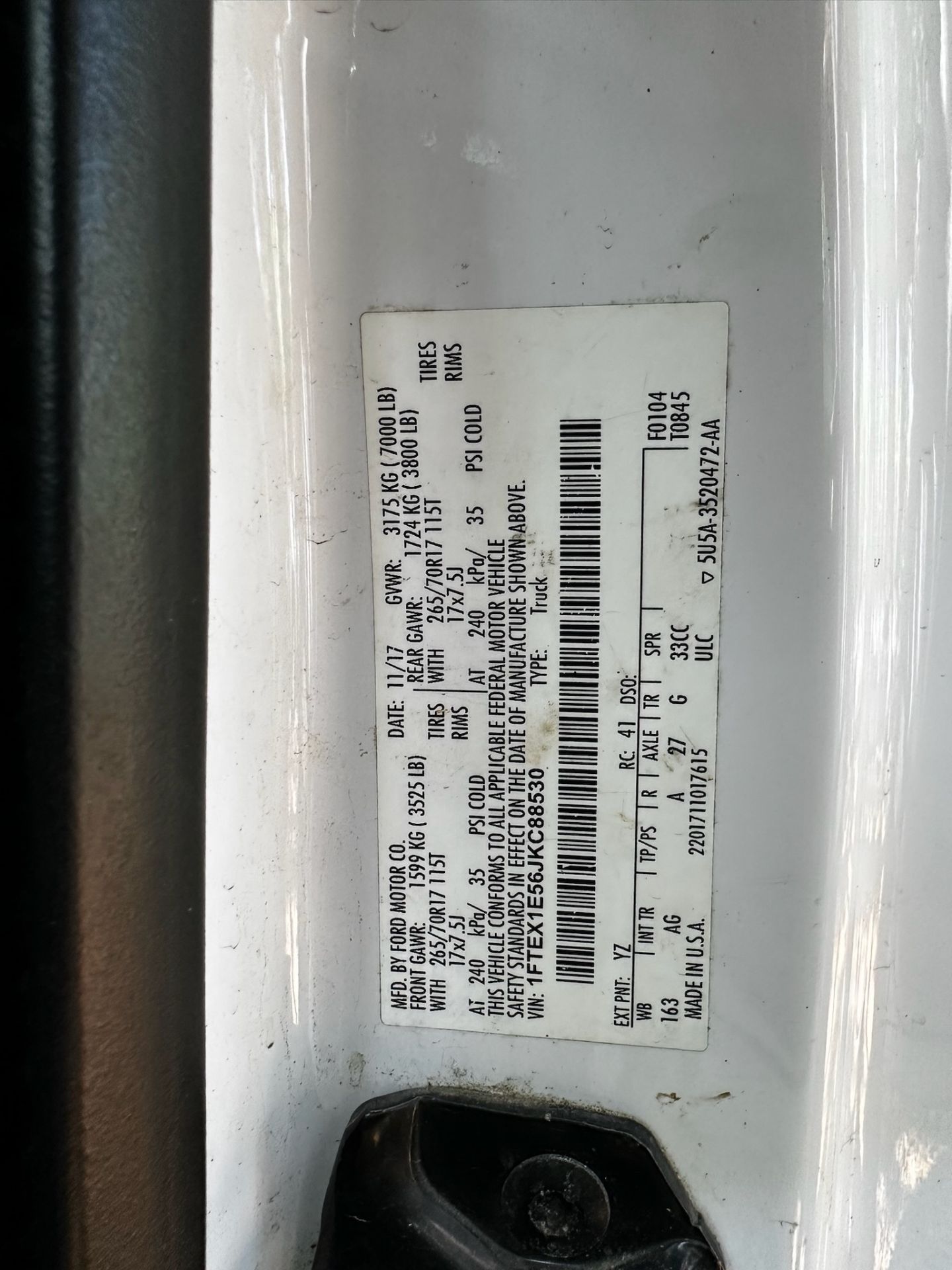 2018 Ford F150 XL - Image 13 of 13