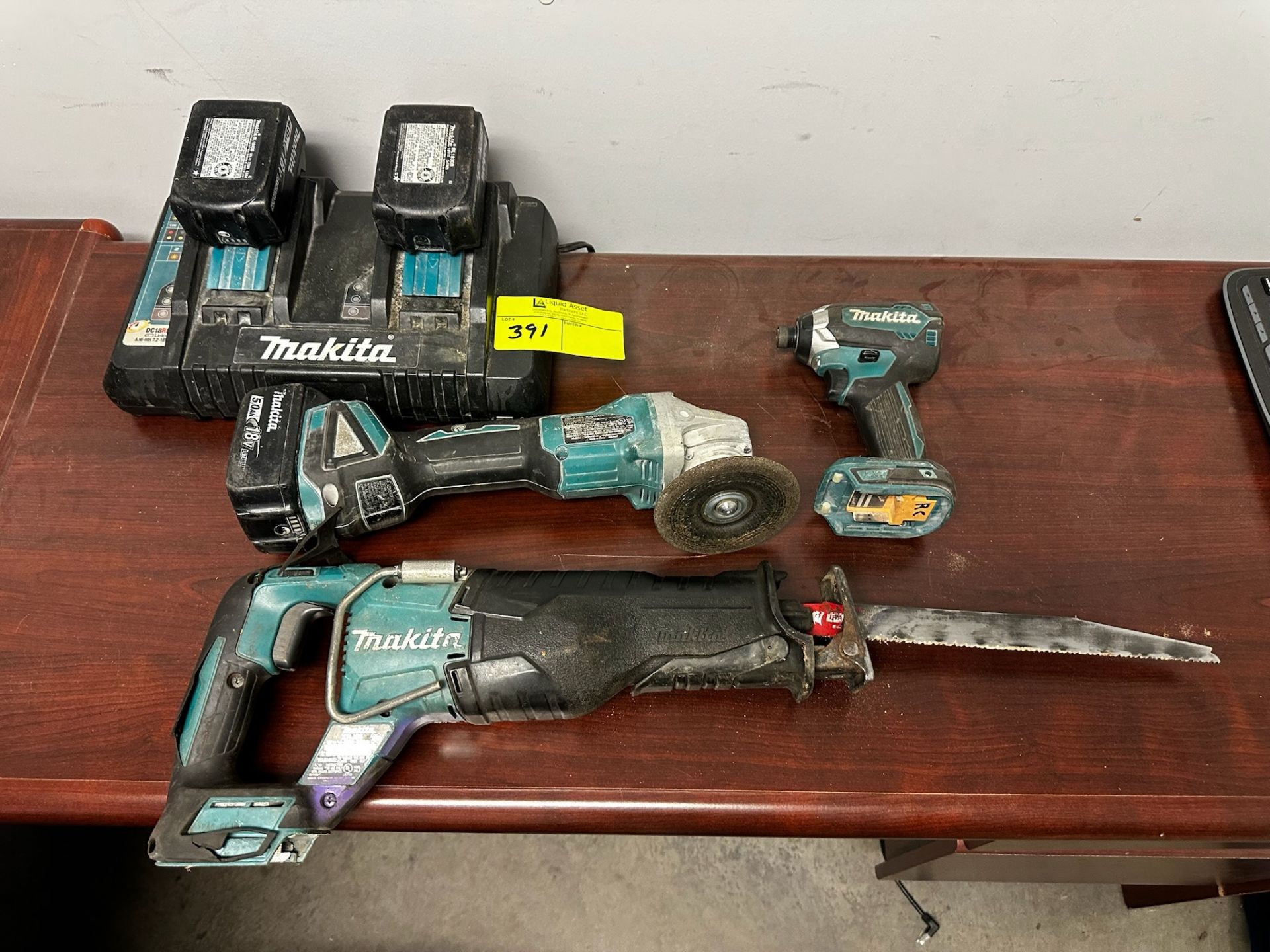 Makita Tool Lot with Charger and Batteries
