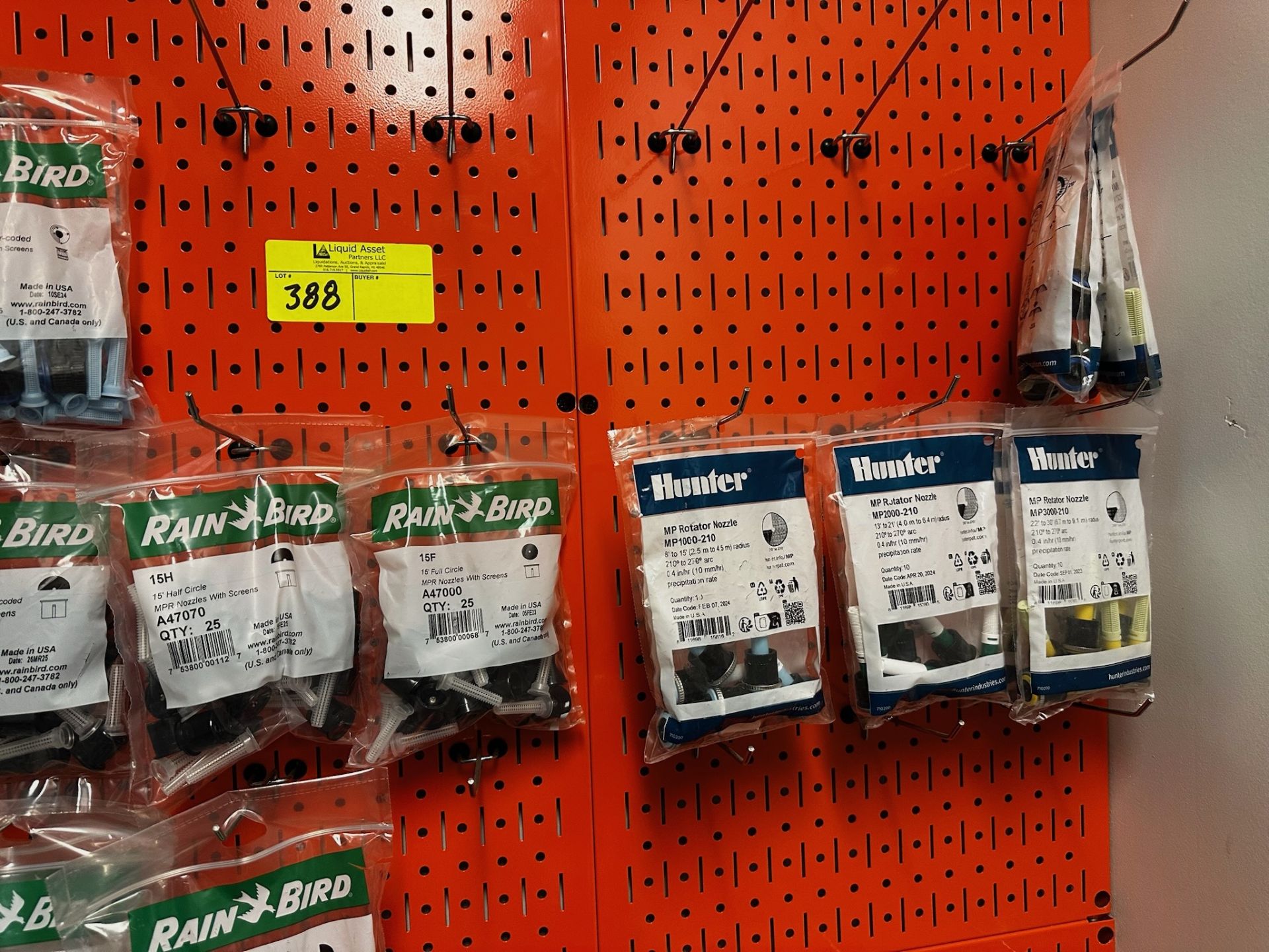 Peg Board with Irrigation Small Parts - Image 3 of 5