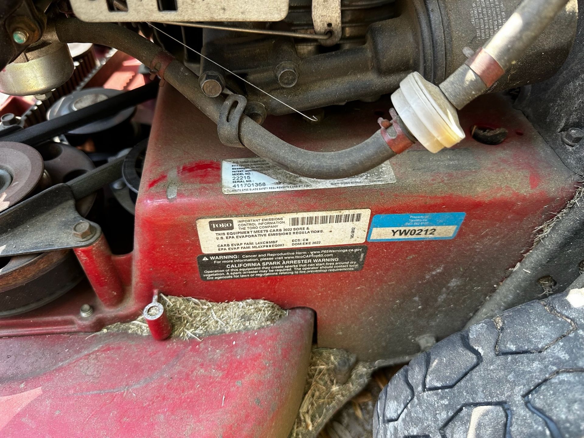 Toro TurfMaster 22215 30" Walk-Behind Mower - Image 6 of 6