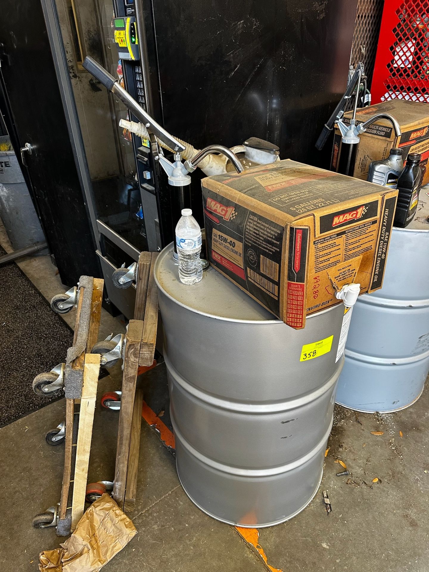 Oil Drum with Oil