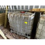 IBC Tote with Chemicals
