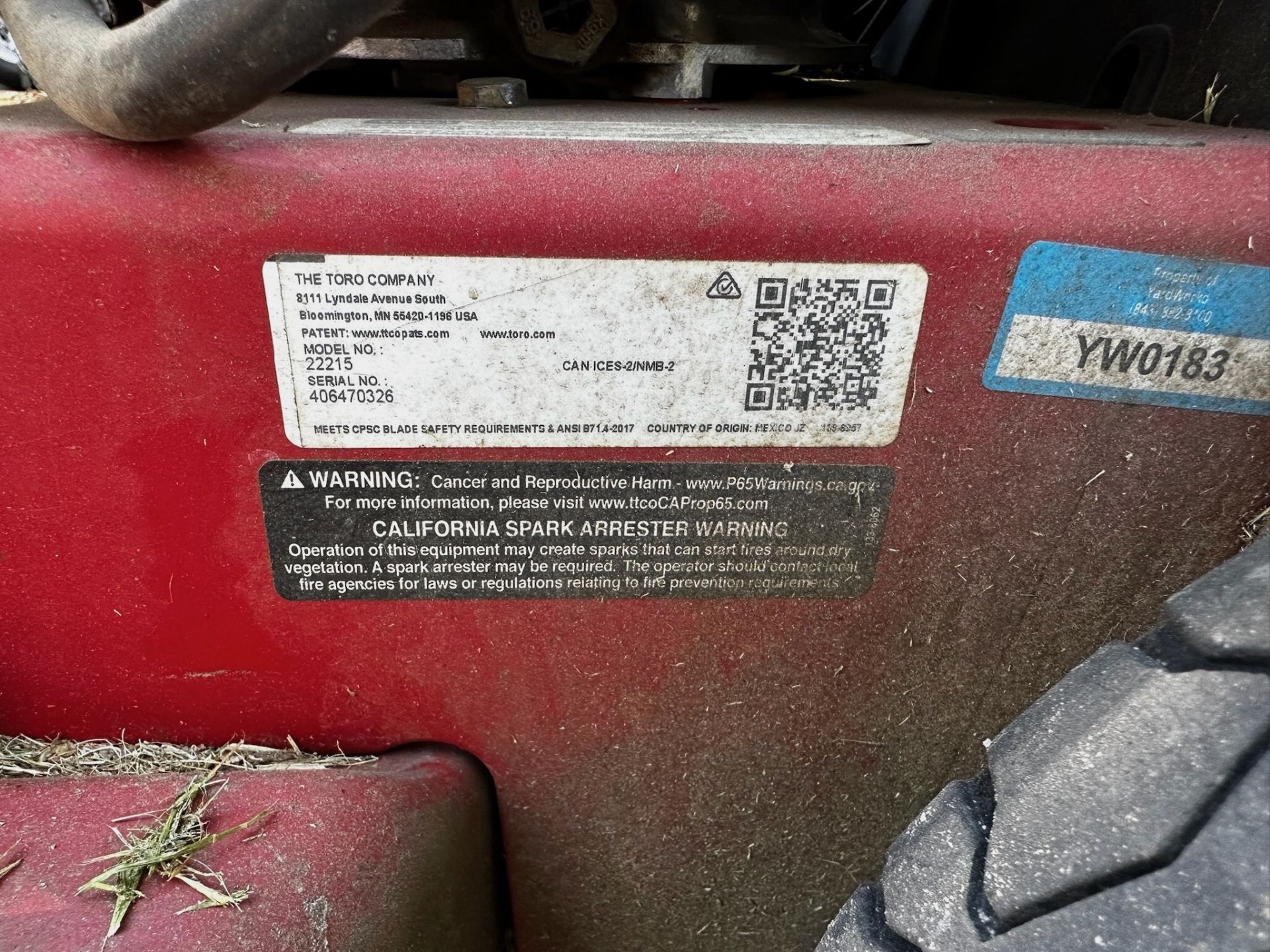 Toro TurfMaster 22215 30" Walk-Behind Mower - Image 8 of 8