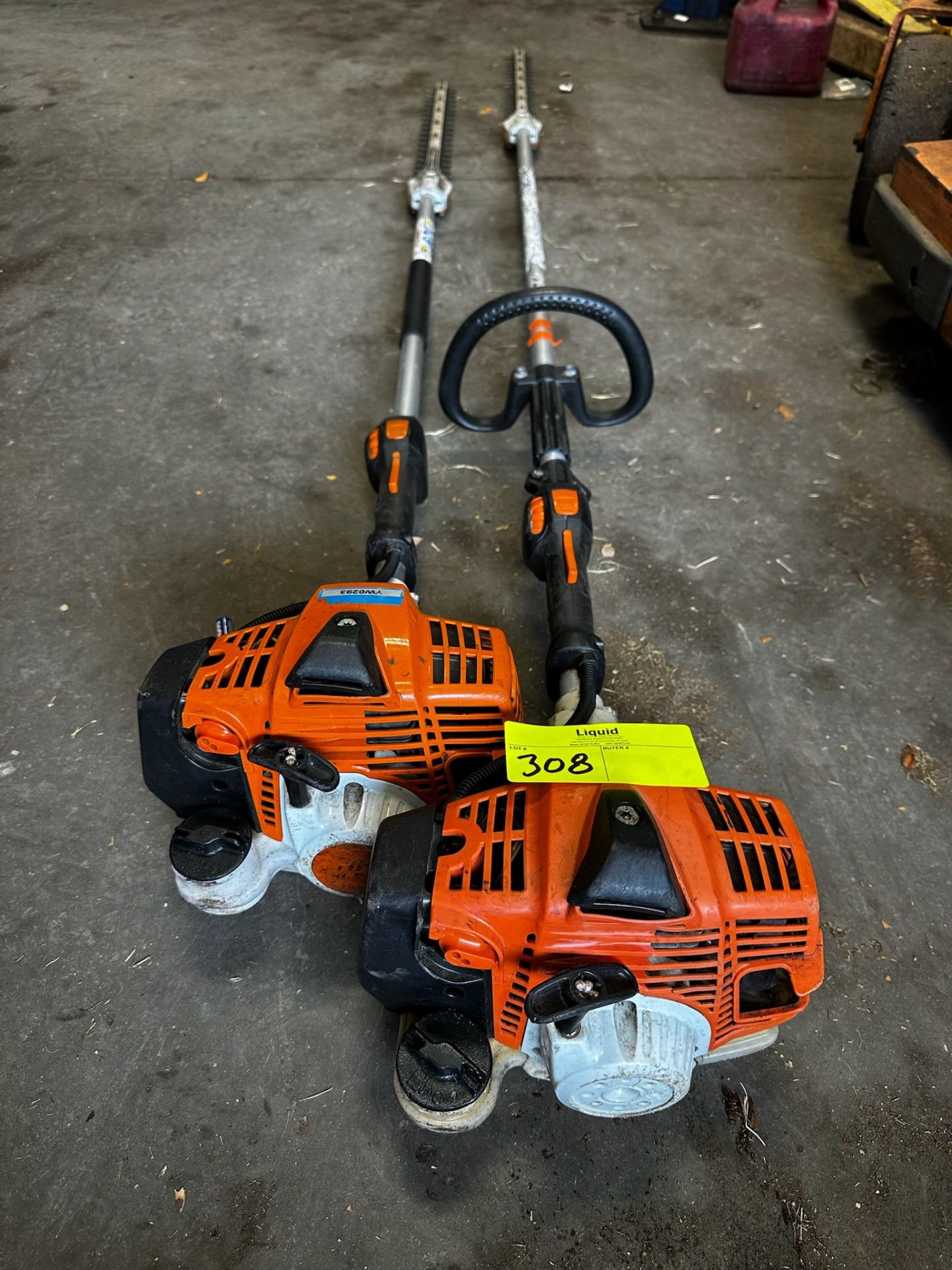 Lot of 2 Stihl Pole Hedge Trimmers