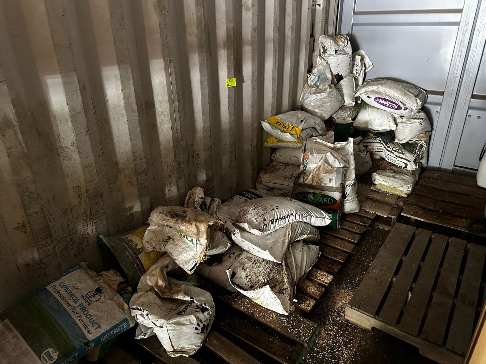 Lot of Assorted Bags of Fertilizer