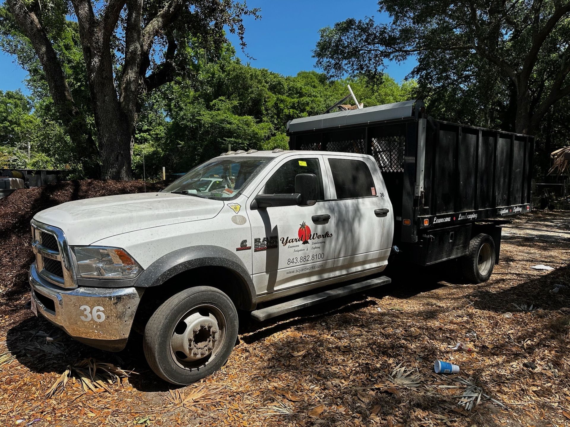 2017 Dodge Ram 5500 Landscape Dump Truck
