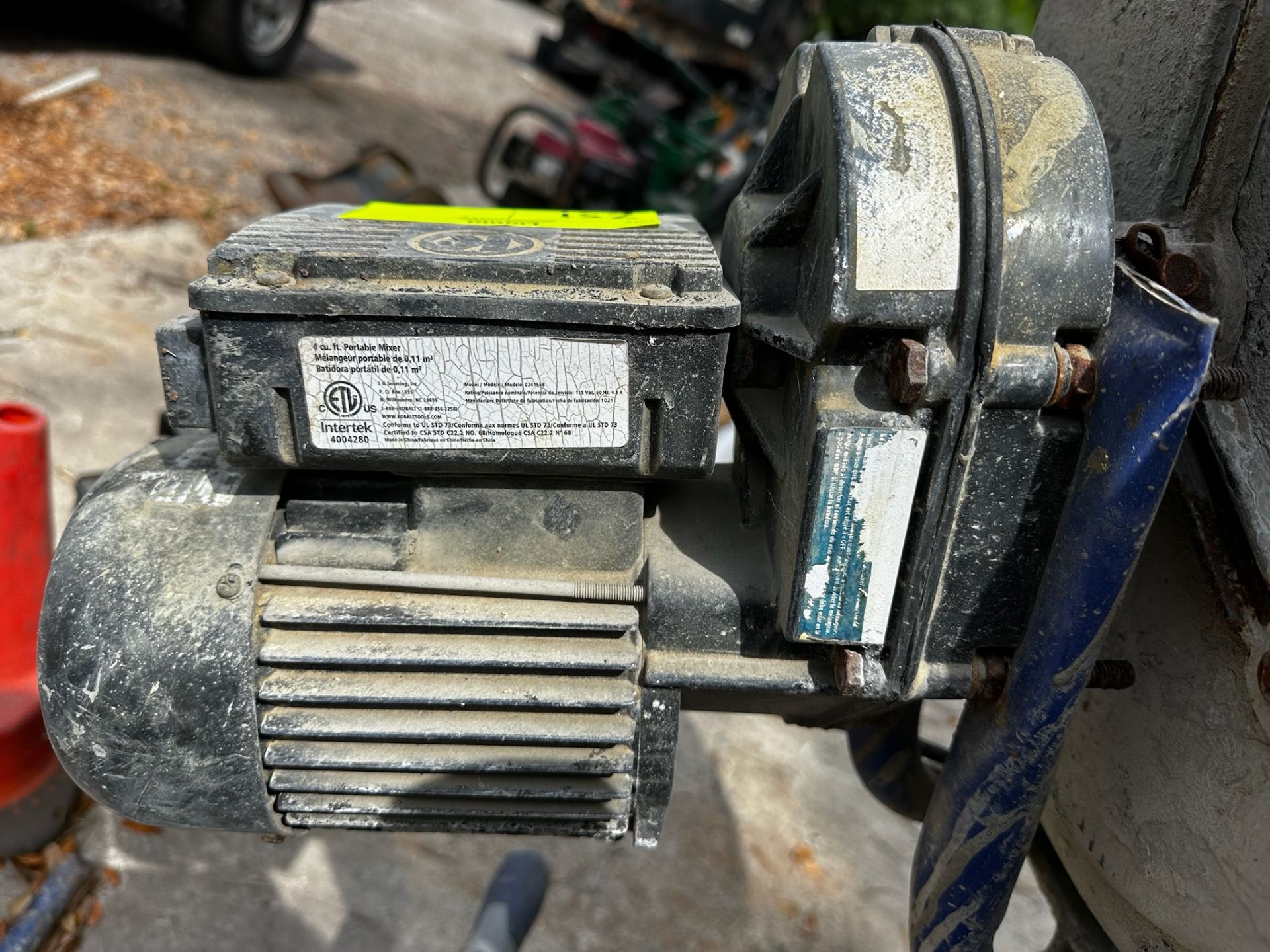 Kobalt 4 Cu-Ft Portable Mixer - Image 3 of 3
