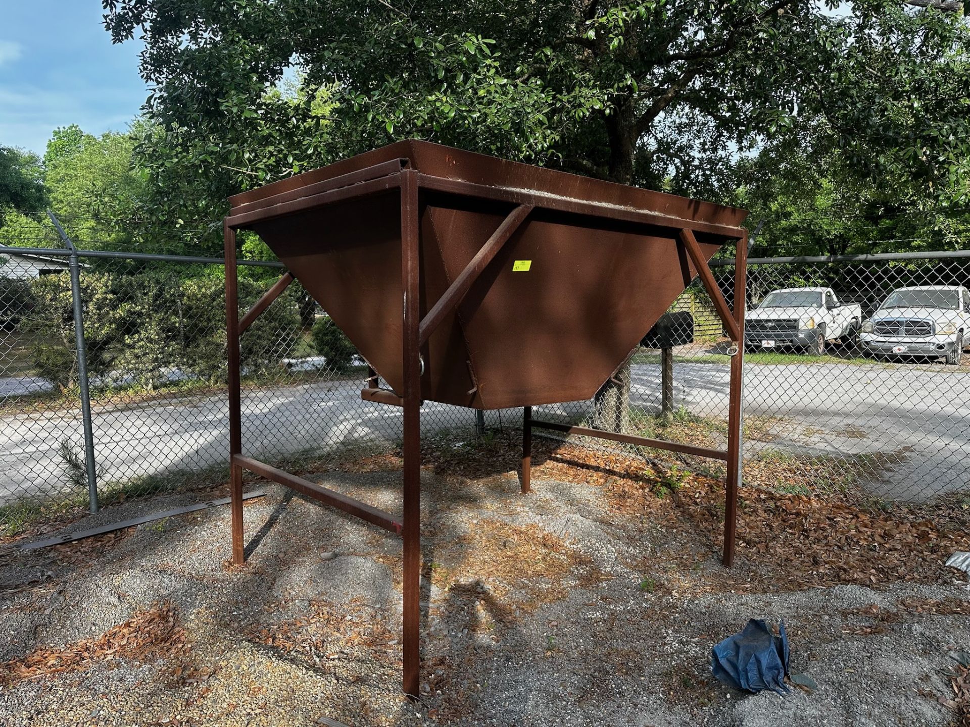 Steel Aggregate Hopper