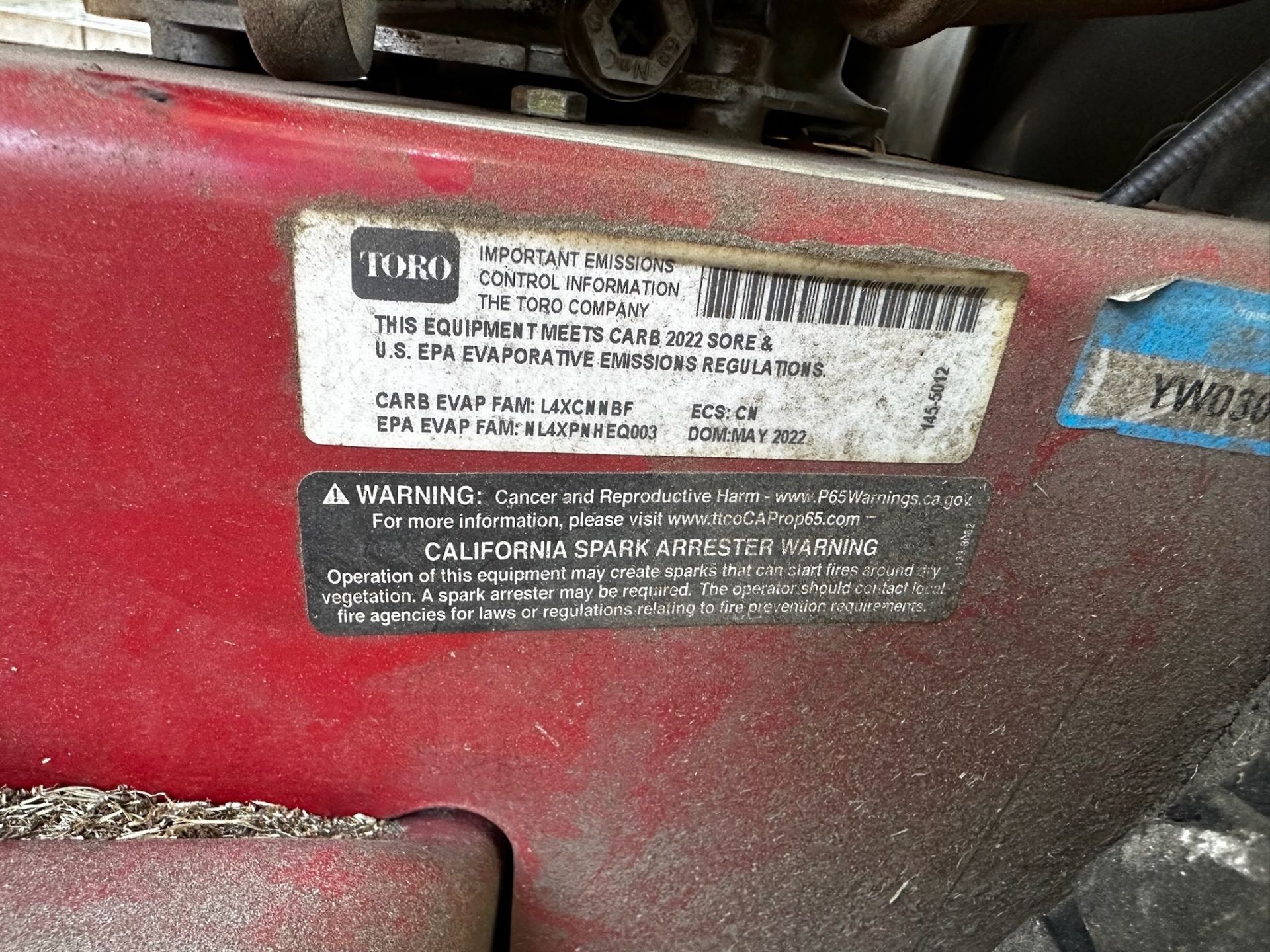 Toro TurfMaster 22215 30" Walk-Behind Mower - Image 5 of 7