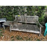 Weathered Wooden Outdoor Furniture