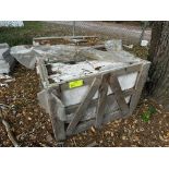 Travertine Pavers, Assorted Pavers, Wheel Barrel