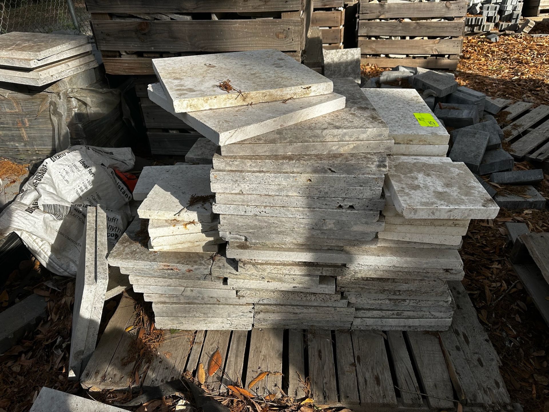 Bulk Traverstine and Concrete Pavers - Image 2 of 8