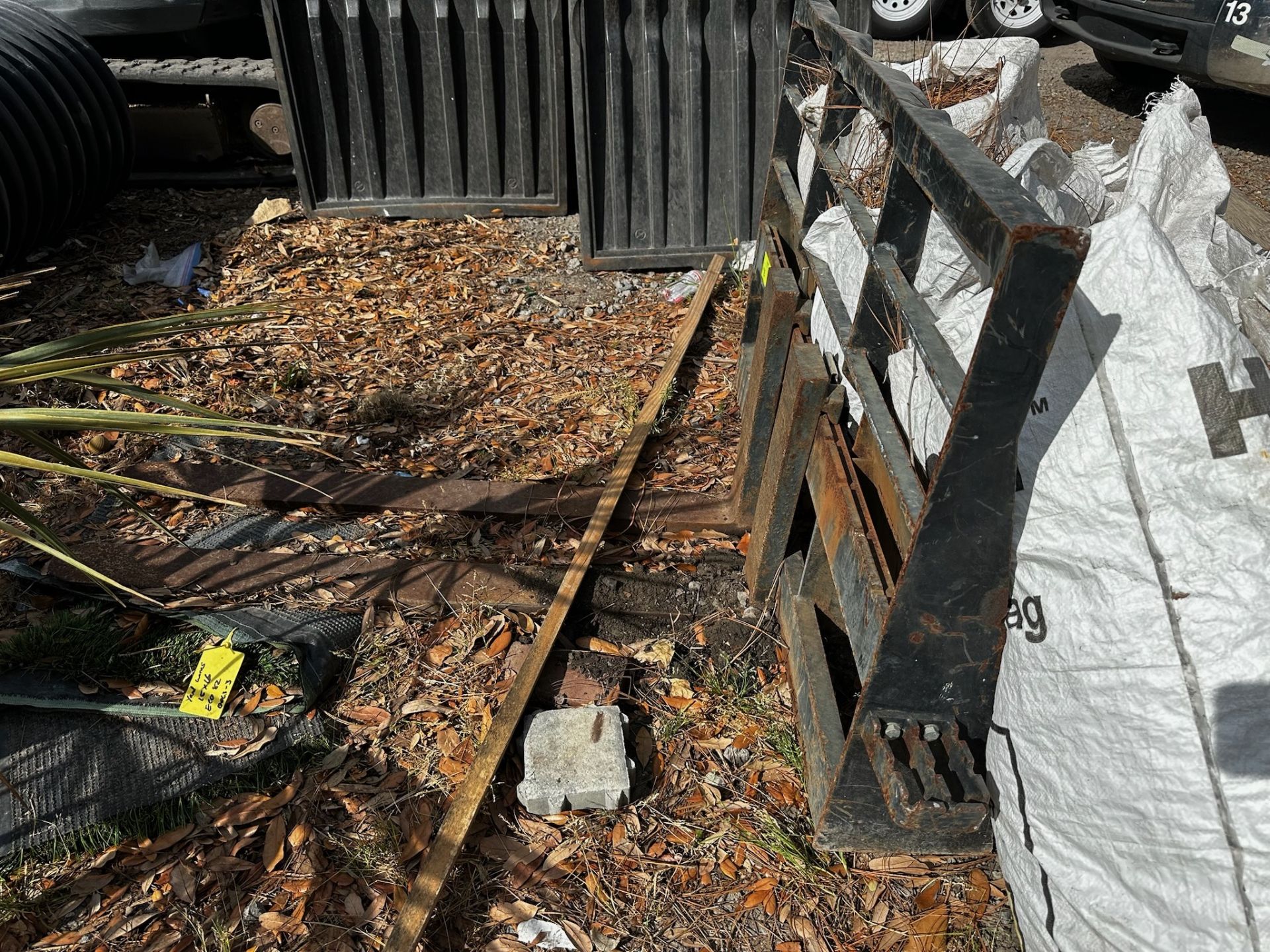 Skid Steer Pallet Fork Attachment - Image 2 of 2