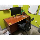 Complete 2 Desk Office with All Contents