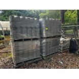 Palletized and Wrapped Concrete Rectangle and Lattice Pavers