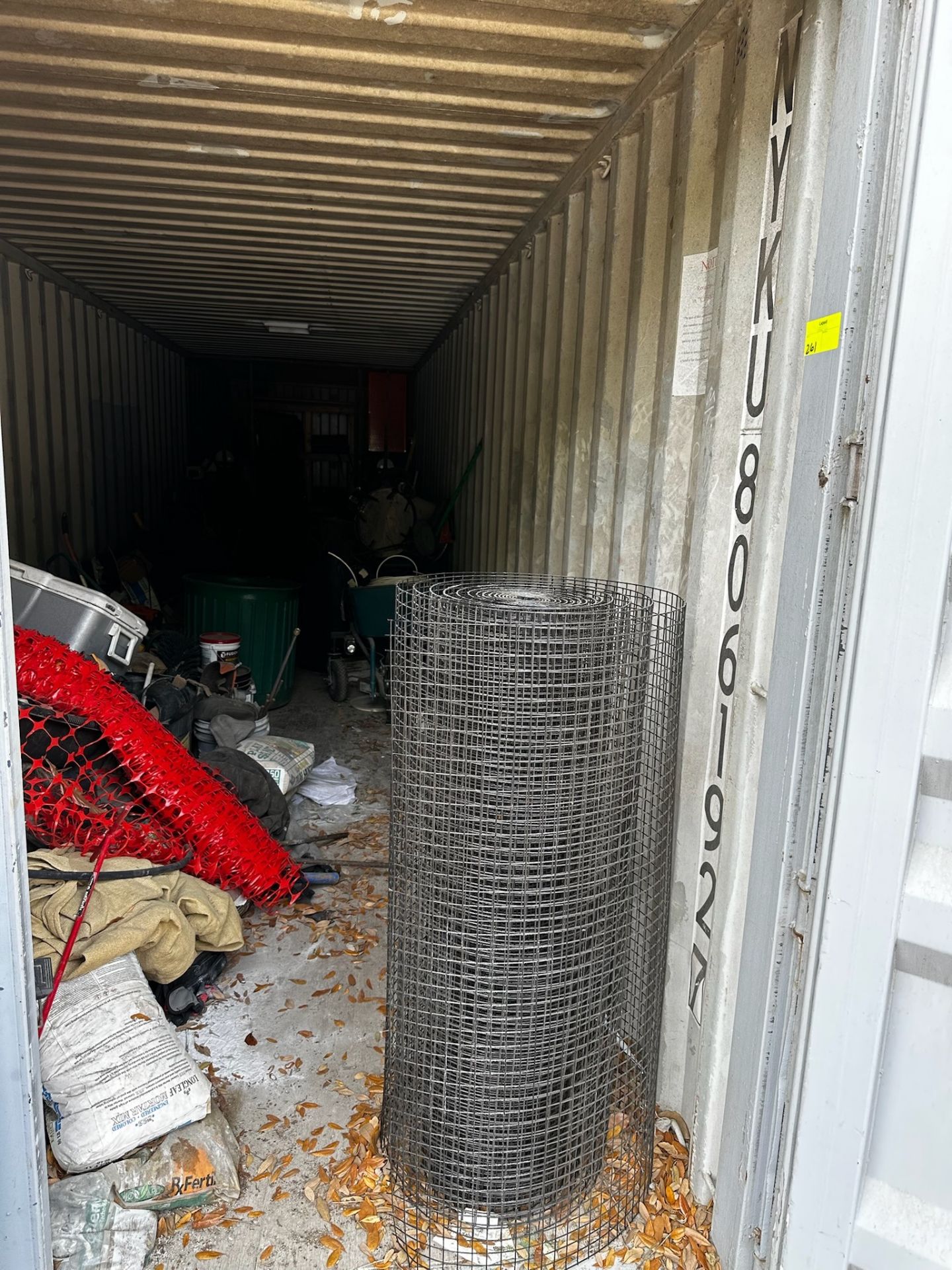 Cargo Storage Contents