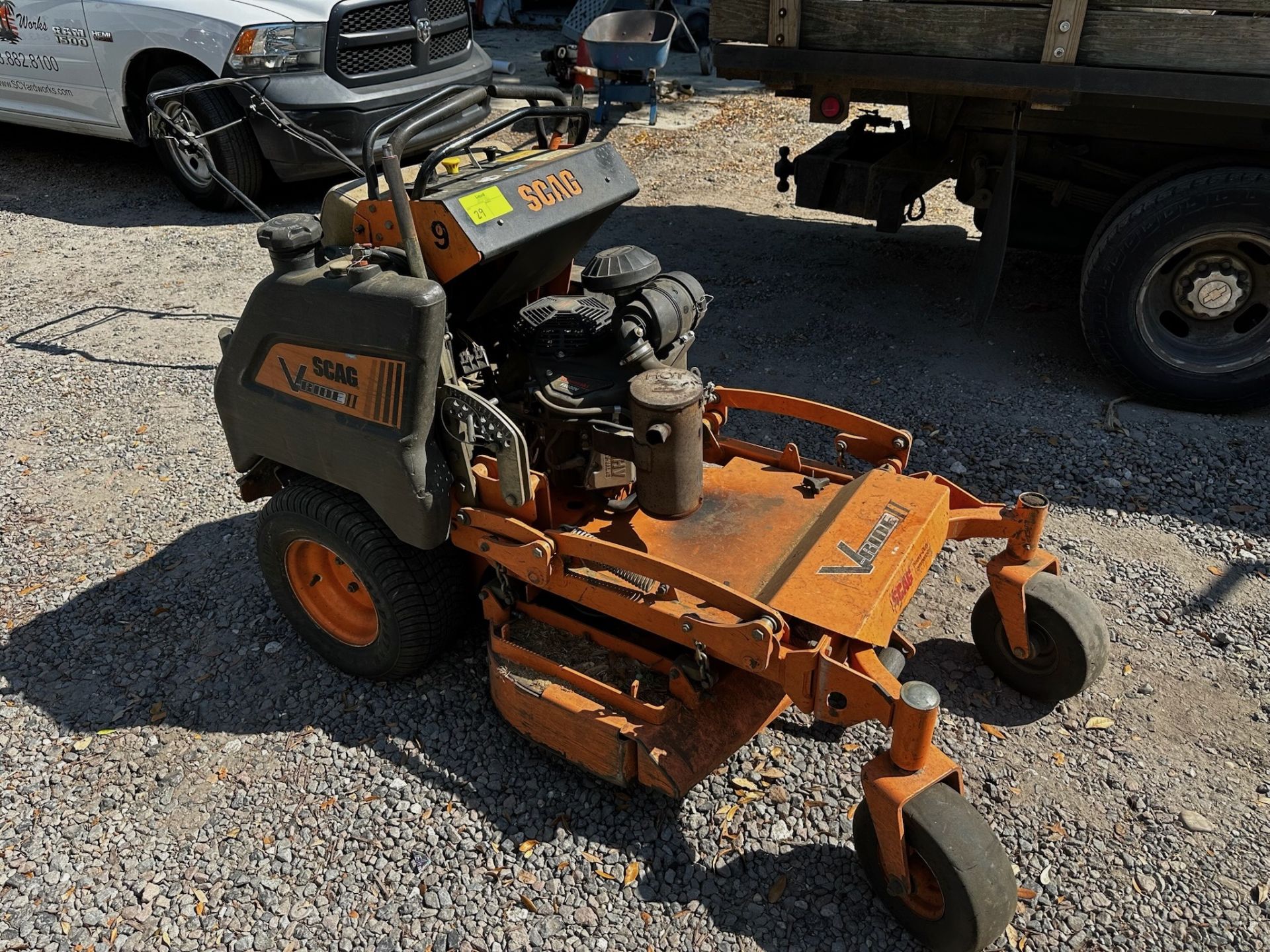 SCAG Stand Behind Mower