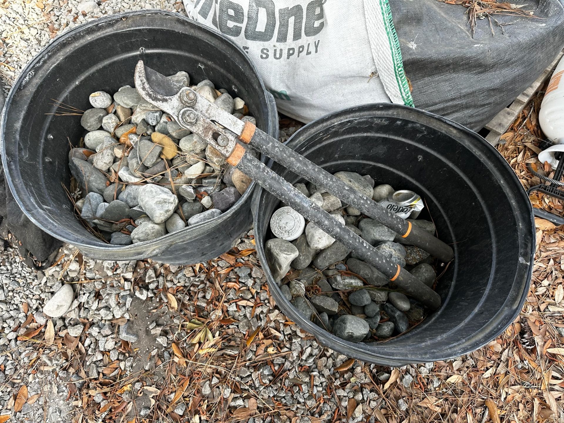 River Rock and Base Material - Image 5 of 7