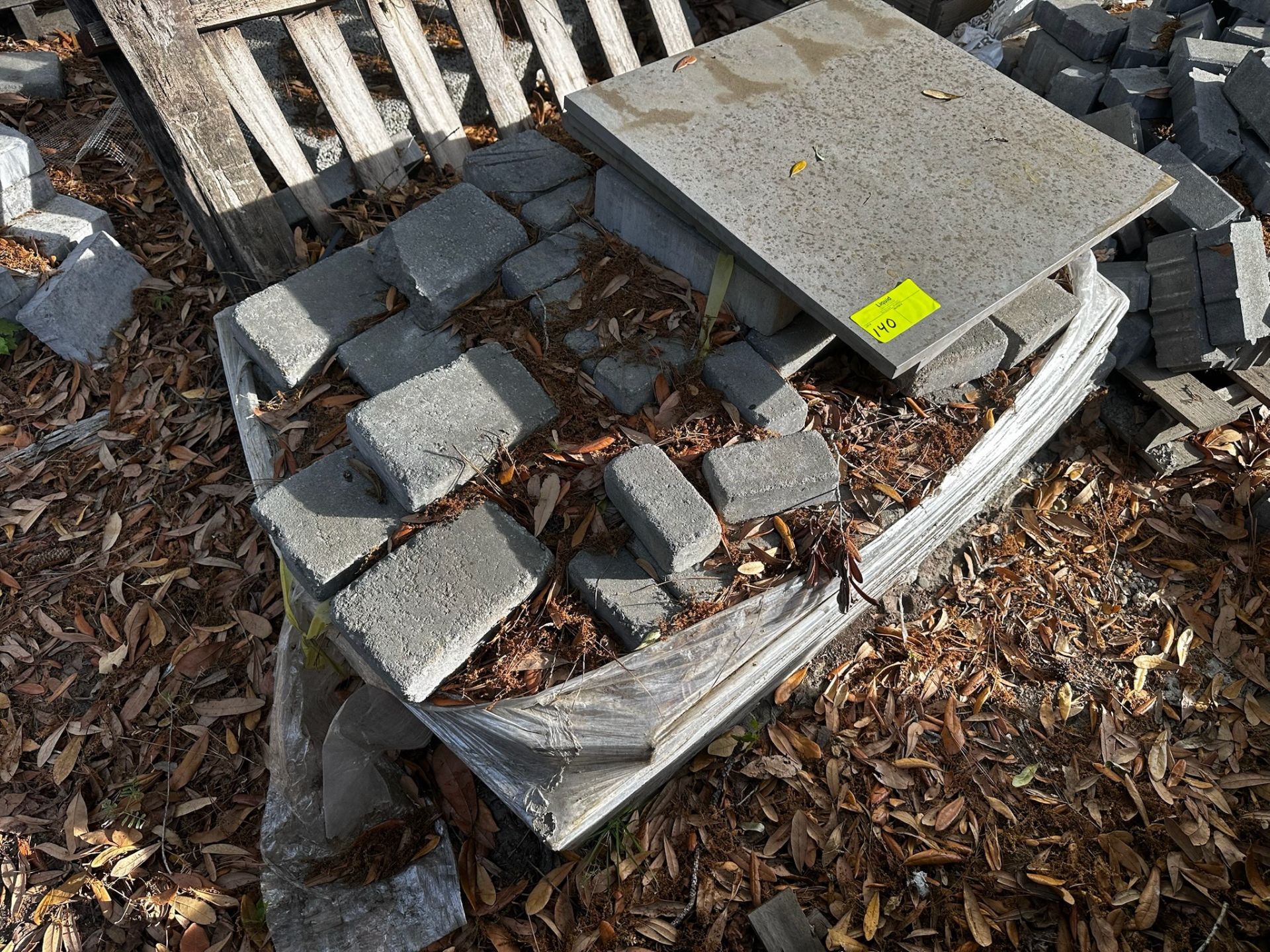 Textured Concrete Edging Blocks