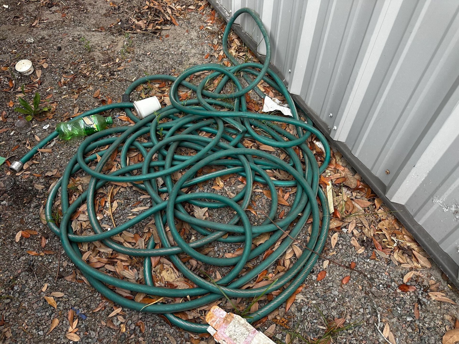 Hose Reel, Hoses, and Wheel Barrel - Image 6 of 6