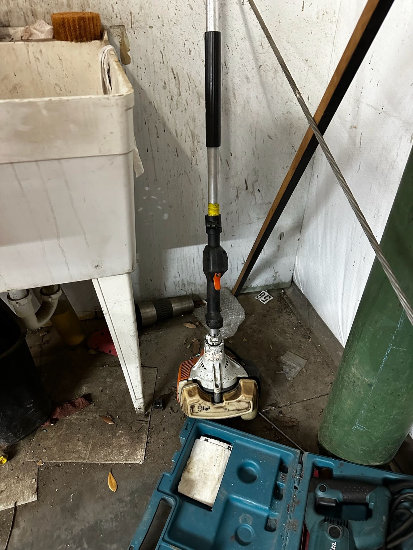 Reed Cordless Power Water Pump Stick, Reciprocating Saw, and Stihl Hedge Trimmer - Image 4 of 5
