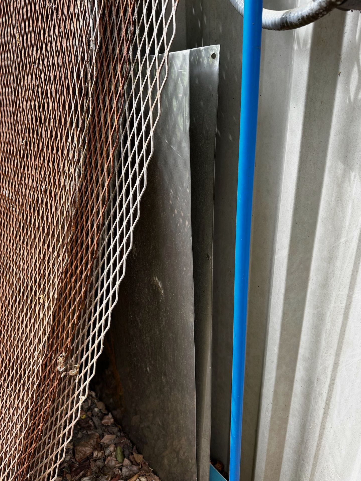 Lot of Metal Grate and Sheet Metal - Image 2 of 3
