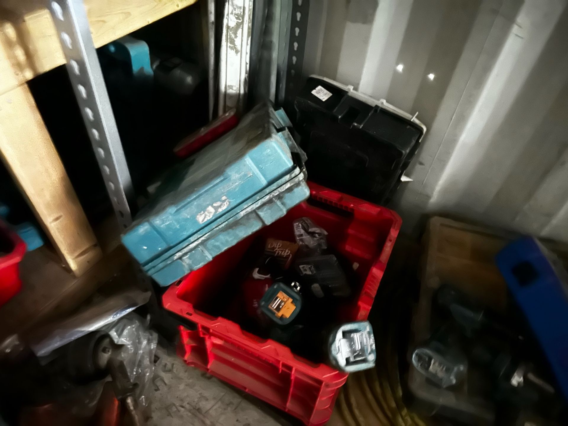 Contents of Storage Cage, Jack Hammer, Paint Sprayer, etc. - Image 12 of 14