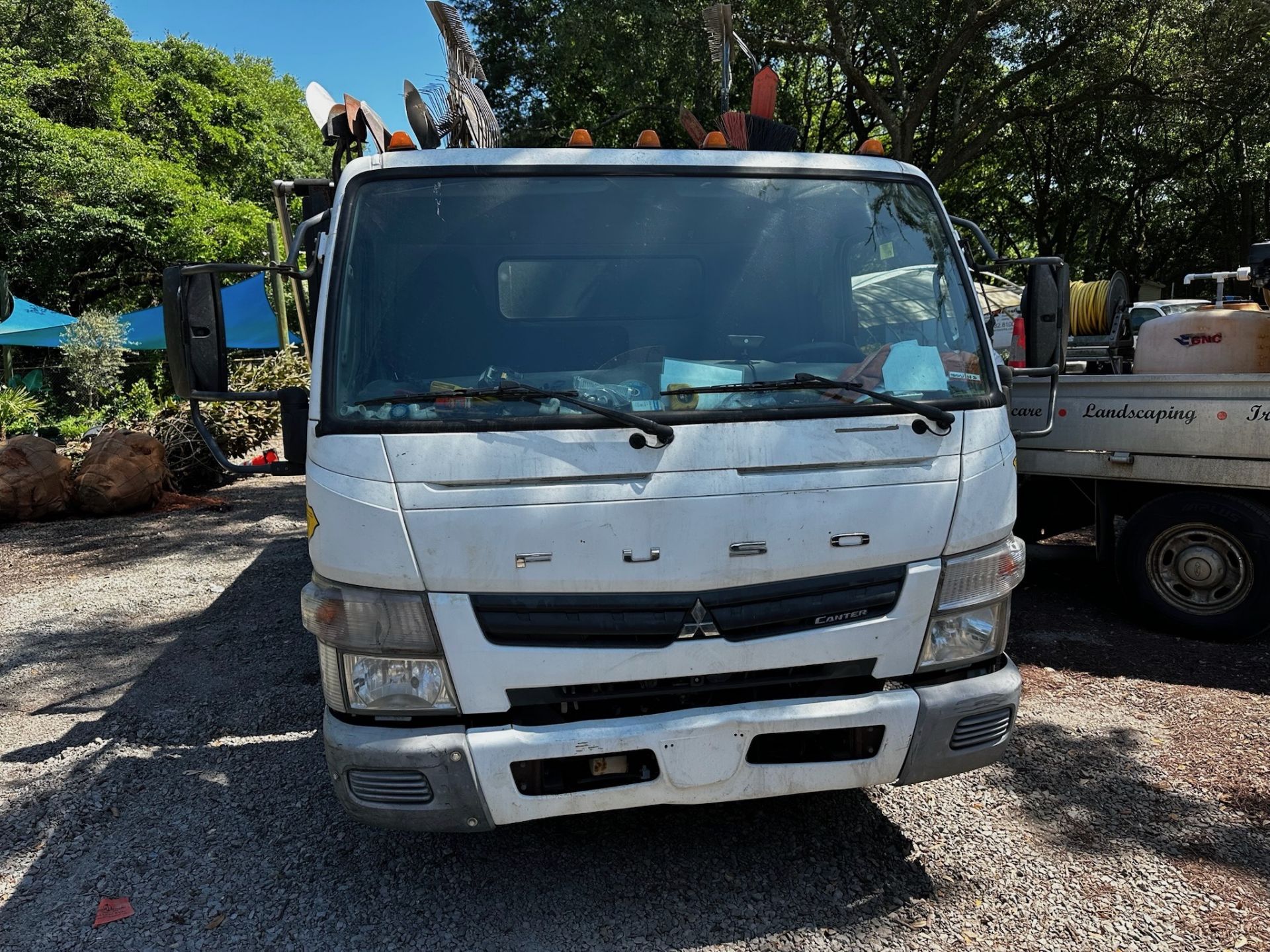 2013 Mitsubishi Fuso Landscape Dump Truck - Image 2 of 35