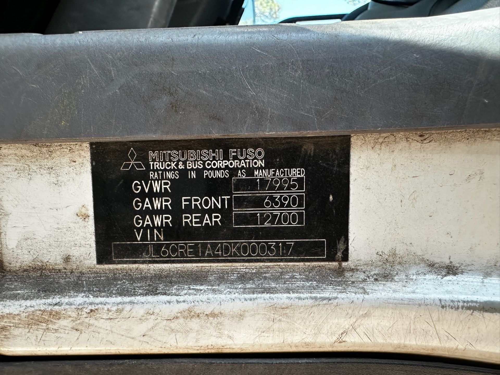 2013 Mitsubishi Fuso Landscape Dump Truck - Image 25 of 35