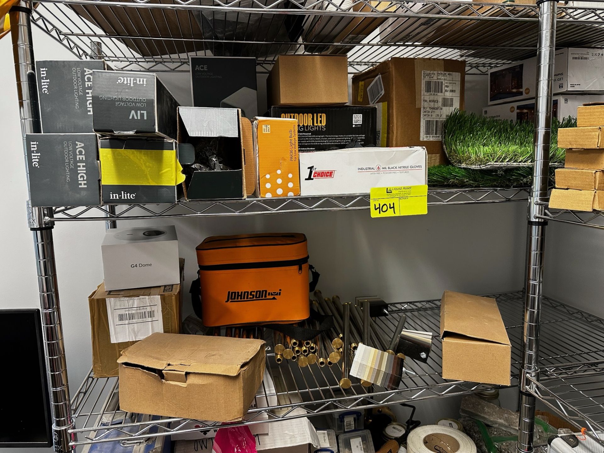 2 Wire Shelves with Contents - Image 3 of 10