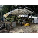Greenhouse Frame, Cover, and Irrigation system