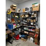 2 Wire Shelves with Contents