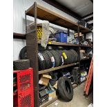 Two Shelving Units with All Content