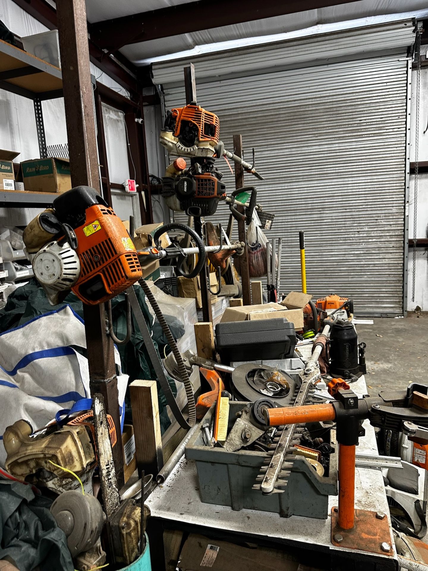 Work Bench with Contents on and Under Bench - Image 5 of 11