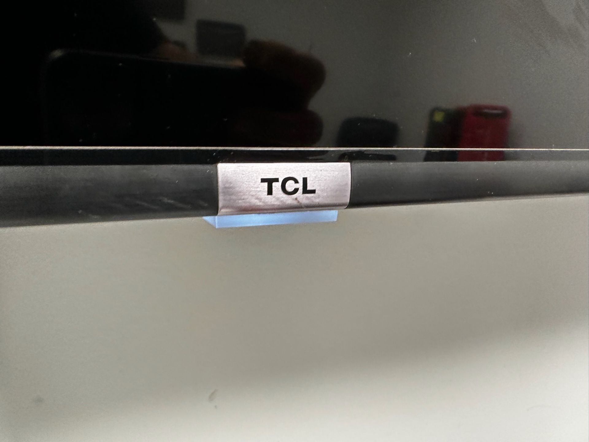 TLC Flat Screen TV, Logi Webcam, and Wall Mount - Image 2 of 5