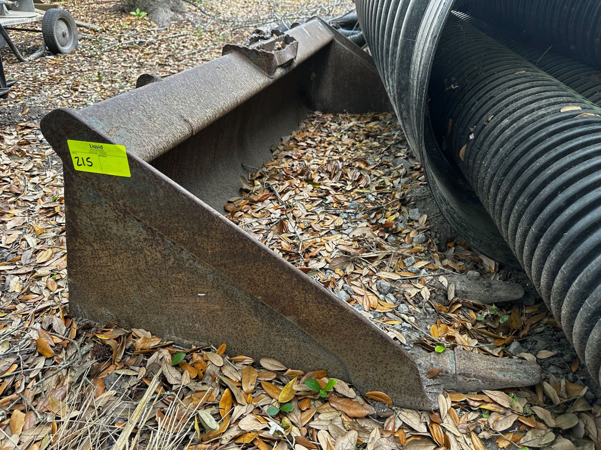 Skid Steer Dirt Scoop with Teeth - Image 2 of 3