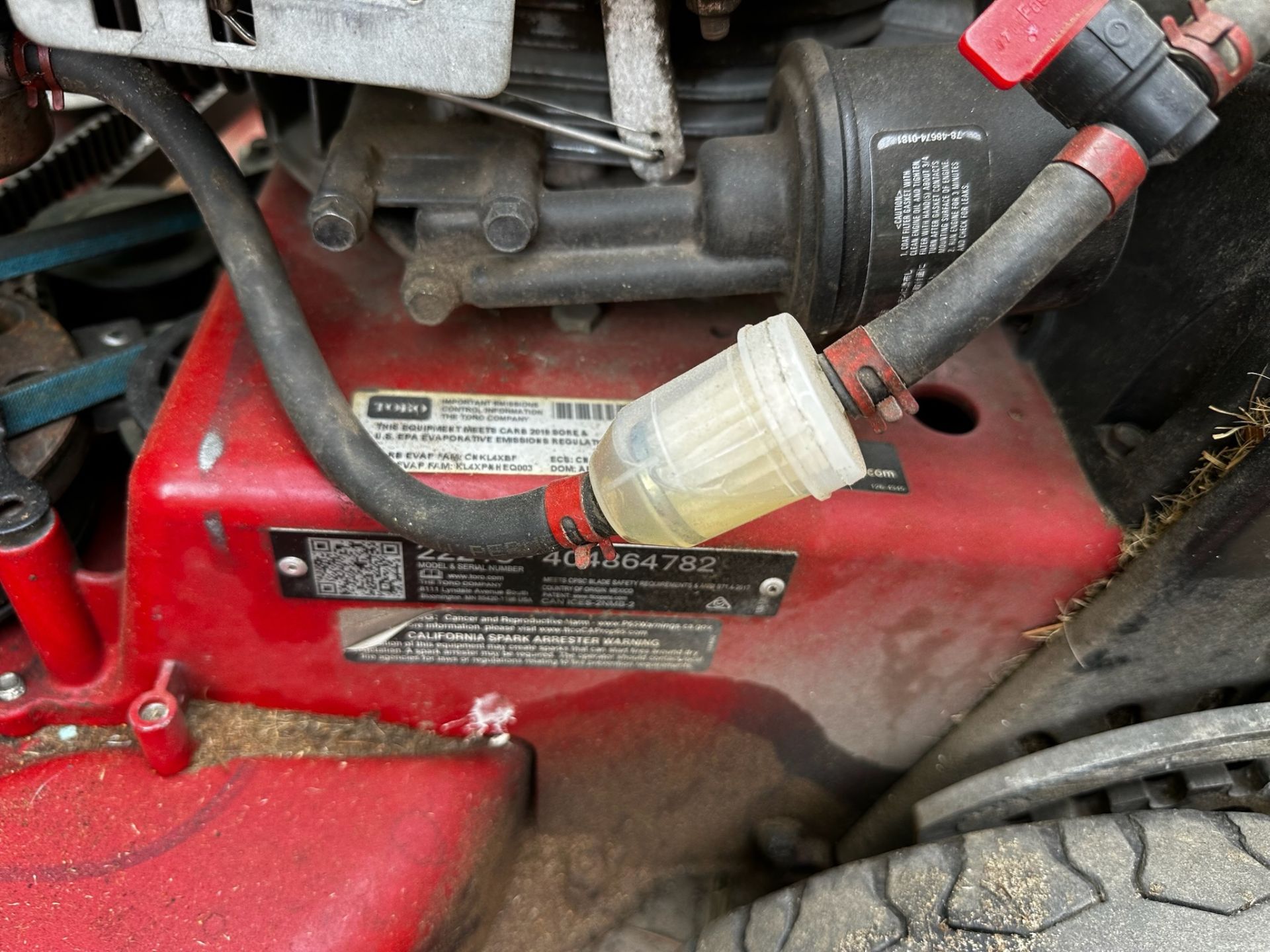 Lot of 2 Toro TurfMaster 22215 30" Walk-Behind Mower, Non-Operational - Image 5 of 5