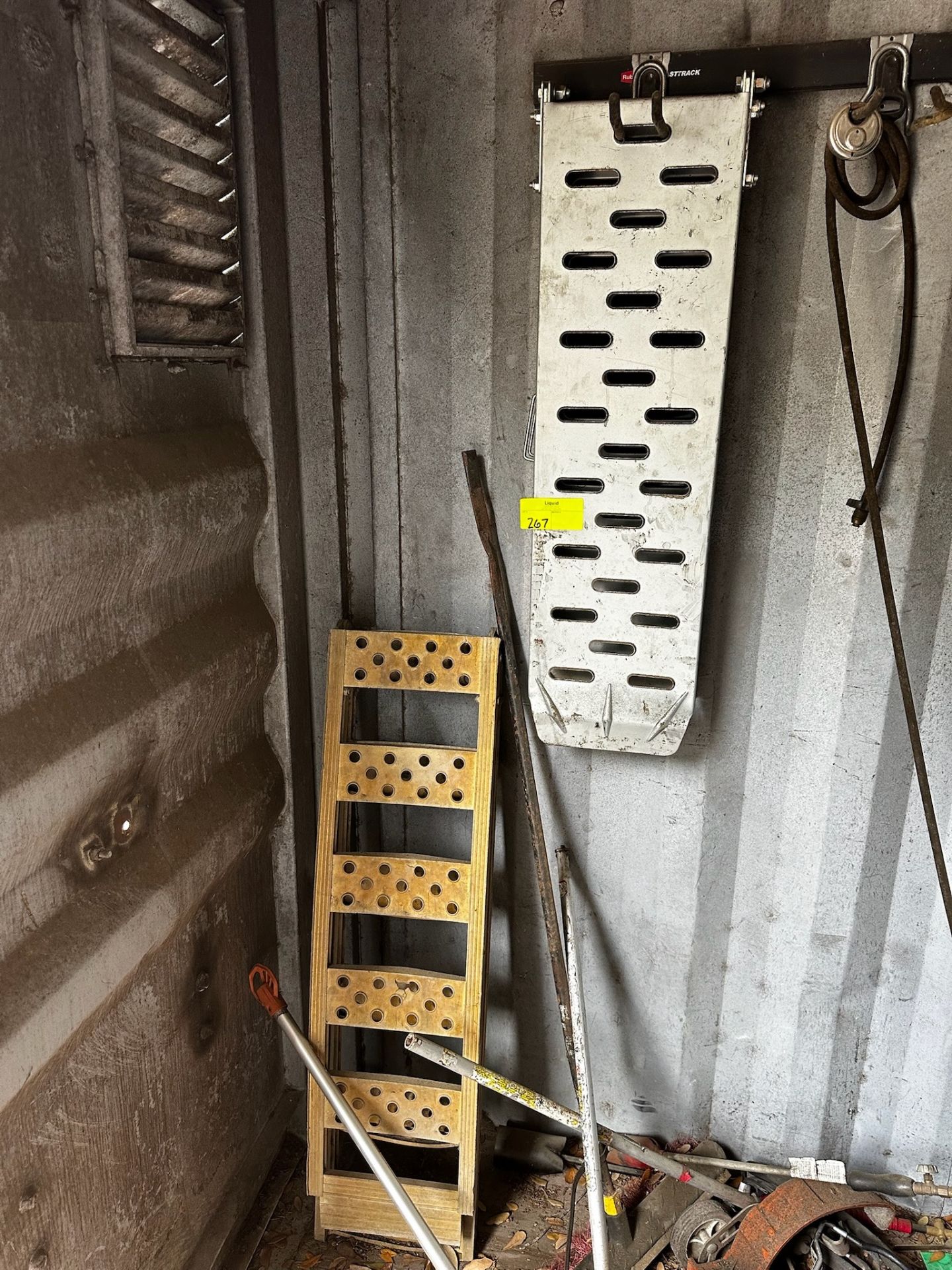 Mixed Set of Steel Loading Ramps